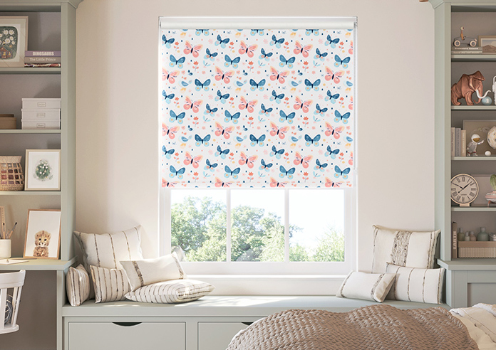 Butterfly Garden, Crystal - Twist&Fit Roller Blind - Image 3